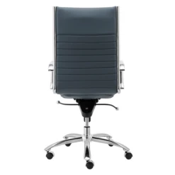 Darby High Back Office Chair - Blue -Furniture Sales webimage 120190476 5 jpg