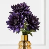 Purple Open Dahlia - Set Of 3 -Furniture Sales webimage 162113738