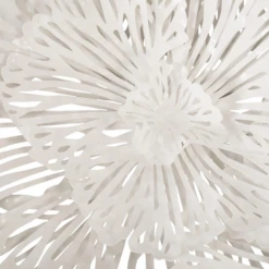 Flower Wall Decor - White -Furniture Sales webimage 162135953 2 jpg