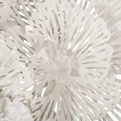 Flower Wall Decor - White -Furniture Sales webimage 162135953 3 jpg 1