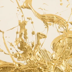 Wisp Wall Tile - Gold/White -Furniture Sales webimage 162152274 4 jpg