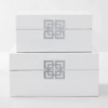 Ming Boxes - Set Of 2 1 Ming Boxes - Set Of 2 -Furniture Sales webimage 166131334