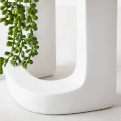 Nikki Chu - Pink Orchid In White Vase -Furniture Sales webimage 168247451 DTL2