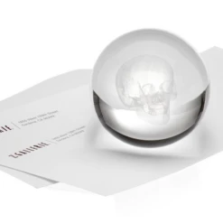 Crystal Skull Paperweight