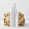 Lion Head Bookends -Furniture Sales webimage 186978356 jpg 1
