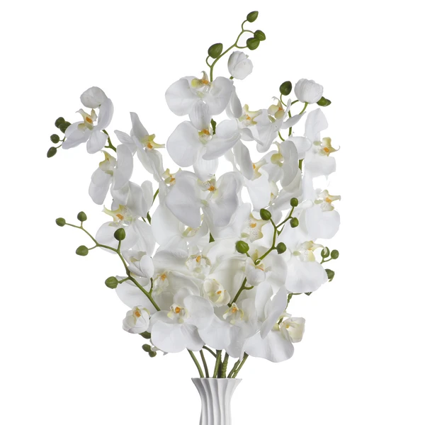 Faux Phalaenopsis Spray - Set Of 3 3 Faux Phalaenopsis Spray - Set Of 3