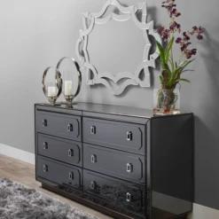 Faux Oncidium In Glass -Furniture Sales webimage 207173450 rv1 jpg