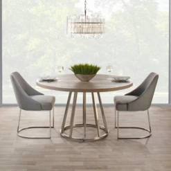 Faux Grass In Silver Pot -Furniture Sales webimage 207540972a rv3 jpg 1