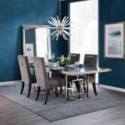 Faux Grass In Silver Pot -Furniture Sales webimage 207540972a rv6 jpg 1