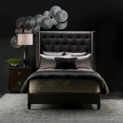 Faux Grass In Silver Pot -Furniture Sales webimage 207540972a rv7 jpg 1