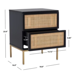 Dania Nightstand -Furniture Sales webimage 600241110 DIM 1