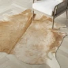 Anton Hair On Cowhide Rug - Tan -Furniture Sales webimage 620002655 jpg