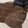 Adriana Hair On Cowhide Rug - Tan/Black