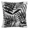 Palm Springs Outdoor Pillow 18" - Black -Furniture Sales webimage 620017798