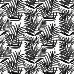 Palm Springs Outdoor Pillow 18" - Black -Furniture Sales webimage 620017798 DTL