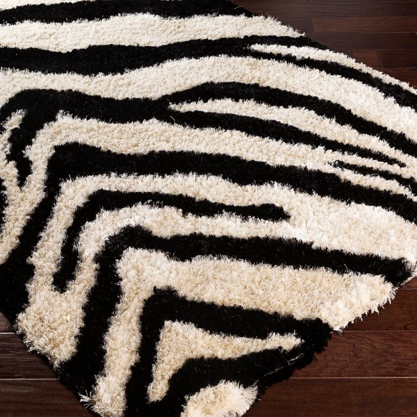 Ansel Rug - Black/Ivory 4 Ansel Rug - Black/Ivory - Image 2