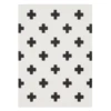Amina Rug - White/Black