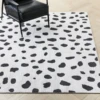 Nahla Rug - White/Black -Furniture Sales webimage 620085042 620085043 620085044