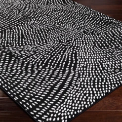 Addison Rug - Black -Furniture Sales webimage 620085056 2 jpg