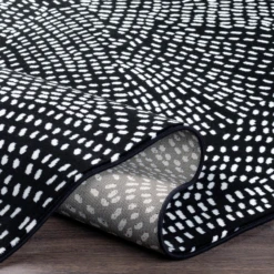 Addison Rug - Black -Furniture Sales webimage 620085056 3 jpg