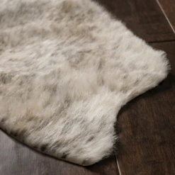 Ayi Faux Cowhide Rug - Graphite -Furniture Sales webimage 620098446 DTL