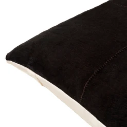 Carson Hair On Hide Pillow 20" - Black 9 Carson Hair On Hide Pillow 20" - Black -Furniture Sales webimage 620100506 DTL2