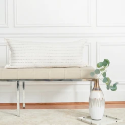 Lillian Lumbar Pillow - Pearl -Furniture Sales webimage 620133772 room
