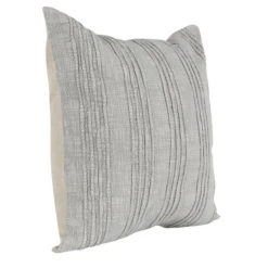 Kyrie Pillow 22" - Grey -Furniture Sales webimage 620391580 corner