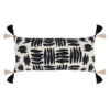 Zahli Lumbar Pillow - Black/Natural -Furniture Sales webimage 620391592