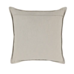 Banks Pillow 20" - Ivory -Furniture Sales webimage 620391602 back