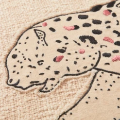 Leopardess Lumbar Pillow - Ivory/Black -Furniture Sales webimage 620551347 DTL2 1