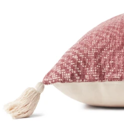 Felicity Pillow 22" - Red -Furniture Sales webimage 620551357 DTL1