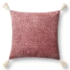 Felicity Pillow 22" - Red -Furniture Sales webimage 620551357 SIL