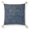Felicity Pillow 22" - Blue -Furniture Sales webimage 620551362 SIL