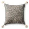 Felicity Pillow 22" - Charcoal -Furniture Sales webimage 620551364 SIL 1