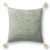 Felicity Pillow 22" - Green -Furniture Sales webimage 620551366 SIL