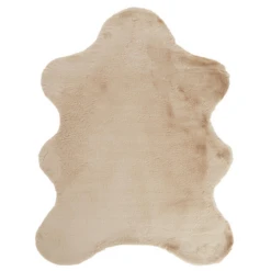 Lapin Animal Shaped Rug - Beige -Furniture Sales webimage 620607425 jpg