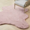 Lapin Animal Shape Rug - Blush
