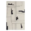 Maggie Rug - Ivory/Black -Furniture Sales webimage 620614388 SIL