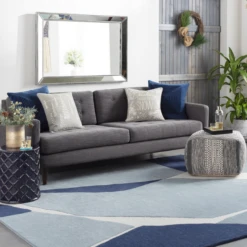 Tranquil Rug - Navy/Grey -Furniture Sales webimage 620718897 RV
