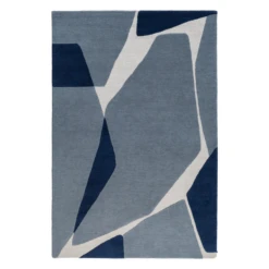 Tranquil Rug - Navy/Grey