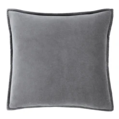 Velvet Pillow 20" - Charcoal -Furniture Sales webimage 620721134 SIL
