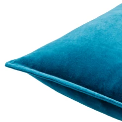 Velvet Pillow 20" - Cerulean -Furniture Sales webimage 620721135 DTL2 1