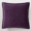 Velvet Pillow 20" - Plum -Furniture Sales webimage 620721136