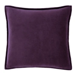 Velvet Pillow 20" - Plum -Furniture Sales webimage 620721136 SIL