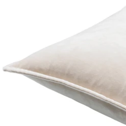 Velvet Pillow 20" - Light Beige -Furniture Sales webimage 620721142 DTL2
