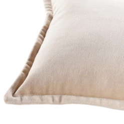 Long Velvet Lumbar Pillow - Light Beige -Furniture Sales webimage 620721144 DTL2