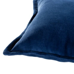 Long Velvet Lumbar Pillow - Navy -Furniture Sales webimage 620721145 DTL2