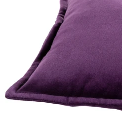Long Velvet Lumbar Pillow - Dark Plum -Furniture Sales webimage 620721147 DTL2