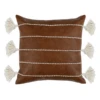 Zeek Pillow 18" - Chocolate -Furniture Sales webimage 620848592 SIL 1